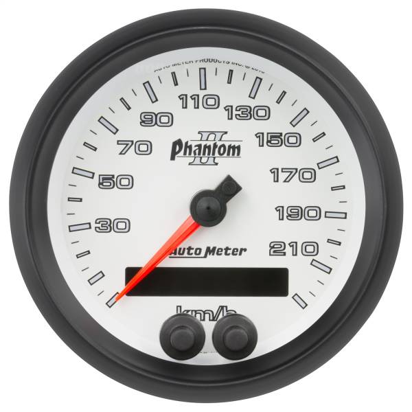 AutoMeter - AutoMeter 3-3/8in. SPEEDO,  225 km/h - 7580-M