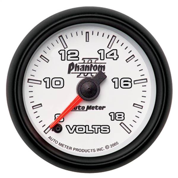 AutoMeter - AutoMeter 2-1/16in. VOLTMETER,  8-18V - 7591