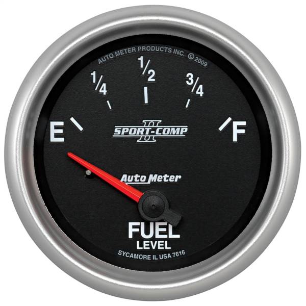 AutoMeter - AutoMeter 2-5/8in. FUEL LEVEL,  73-10 O - 7615