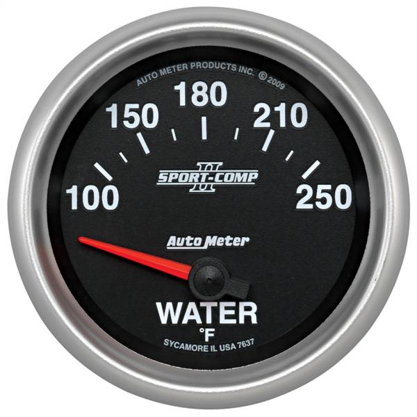 AutoMeter - AutoMeter 2-5/8in. WATER TEMPERATURE,  100-250 deg.F - 7637