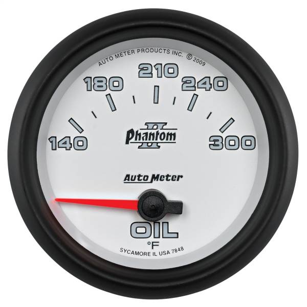 AutoMeter - AutoMeter 2-5/8in. OIL TEMPERATURE,  140-300 deg.F - 7848