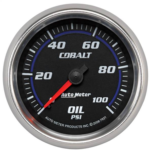 AutoMeter - AutoMeter 2-5/8in. OIL PRESSURE,  0-100 PSI - 7921