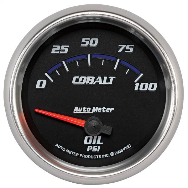 AutoMeter - AutoMeter 2-5/8in. OIL PRESSURE,  0-100 PSI - 7927