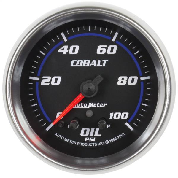 AutoMeter - AutoMeter 2-5/8in. OIL PRESSURE,  0-100 PSI - 7953