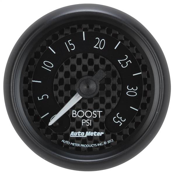 AutoMeter - AutoMeter 2-1/16in. BOOST,  0-35 PSI - 8004