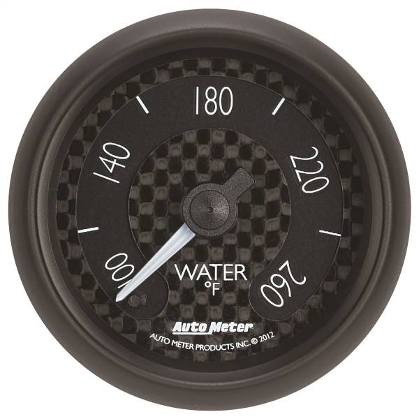 AutoMeter - AutoMeter 2-1/16in. WATER TEMPERATURE,  100-260 deg.F - 8055