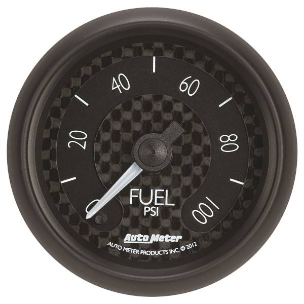 AutoMeter - AutoMeter 2-1/16in. FUEL PRESSURE,  0-100 PSI - 8063