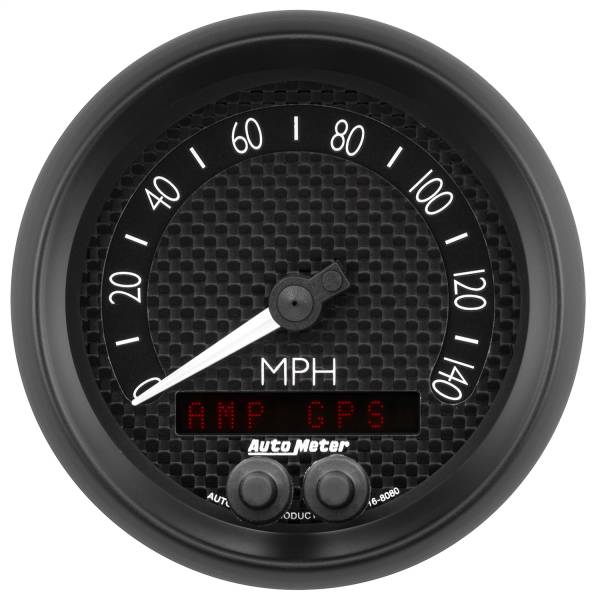 AutoMeter - AutoMeter 3-3/8in. GPS SPEEDOMETER,  0-140 MPH - 8080