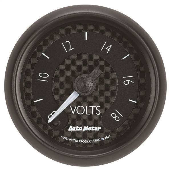 AutoMeter - AutoMeter 2-1/16in. VOLTMETER,  8-18V - 8091