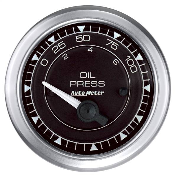 AutoMeter - AutoMeter 2-1/16in. OIL PRESSURE,  0-100 PSI - 8127
