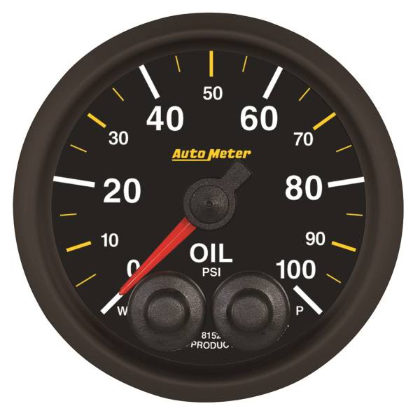 AutoMeter - AutoMeter 2-1/16in. OIL PRESSURE,  0-100 PSI - 8152-05702