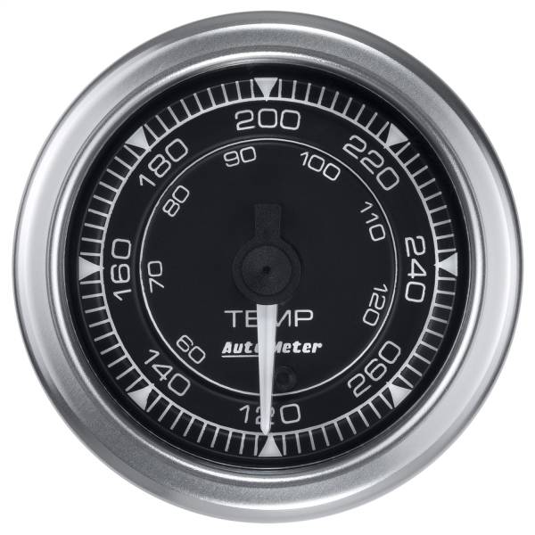AutoMeter - AutoMeter 2-1/16in. TEMPERATURE 120-280deg.F DIGITAL STEPPER MOTOR CHRONO - 8154