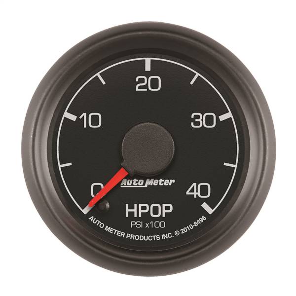 AutoMeter - AutoMeter 2-1/16in. HPOP PRESSURE,  0-4K PSI - 8496