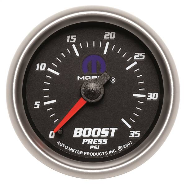 AutoMeter - AutoMeter 2-1/16in. BOOST,  0-35 PSI - 880011