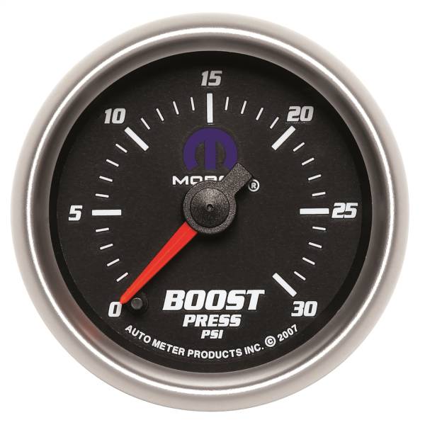 AutoMeter - AutoMeter 2-1/16in. BOOST,  0-30 PSI - 880020