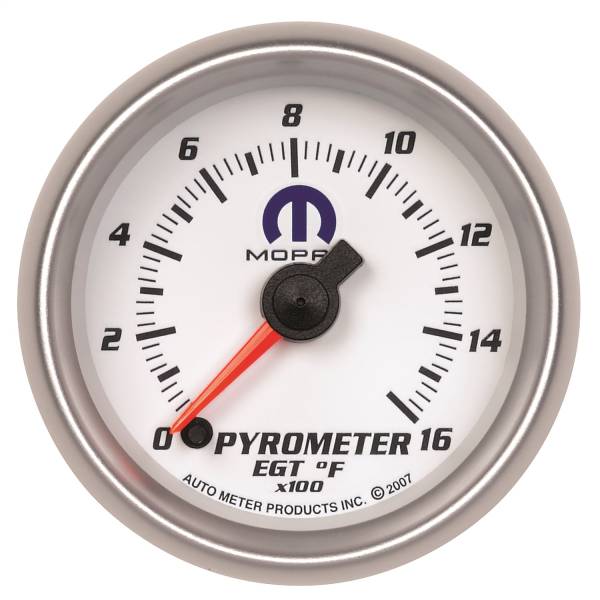 AutoMeter - AutoMeter 2-1/16in. PYROMETER,  0-1600 deg.F - 880031