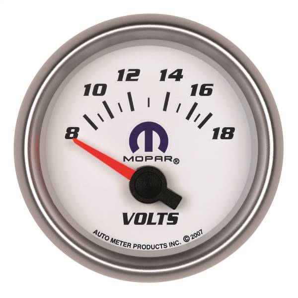 AutoMeter - AutoMeter 2-1/16in. VOLTMETER,  8-18V - 880035