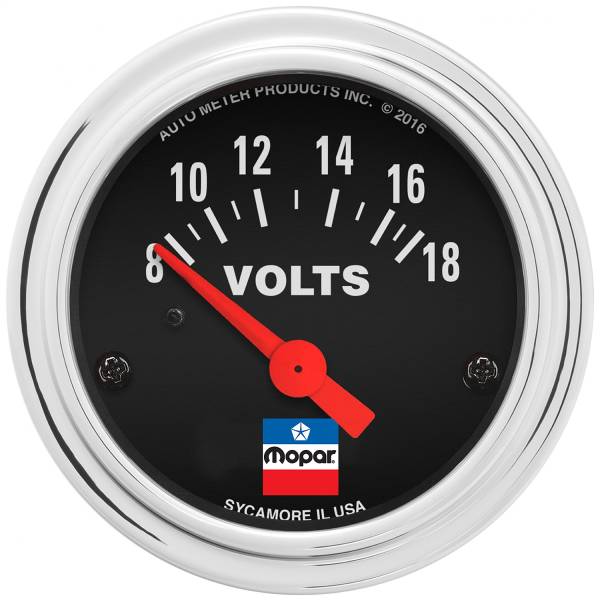 AutoMeter - AutoMeter 2in. VOLTMETER,  8-18 VOLTS - 880788