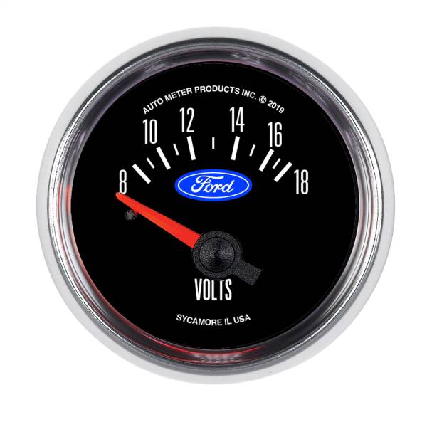 AutoMeter - AutoMeter 2-1/16in. VOLTMETER,  8-18V - 880823