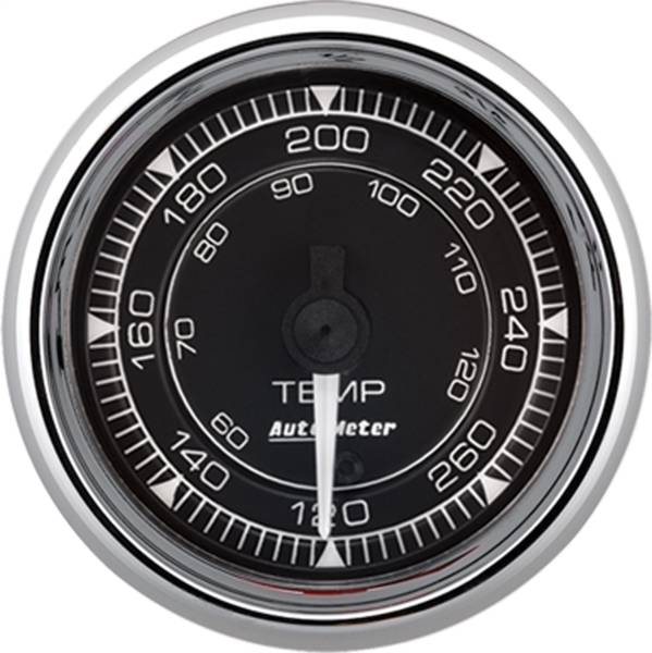 AutoMeter - AutoMeter 2-1/16in. TEMPERATURE 120-280deg.F DIGITAL STEPPER MOTOR CHRONO - 9754