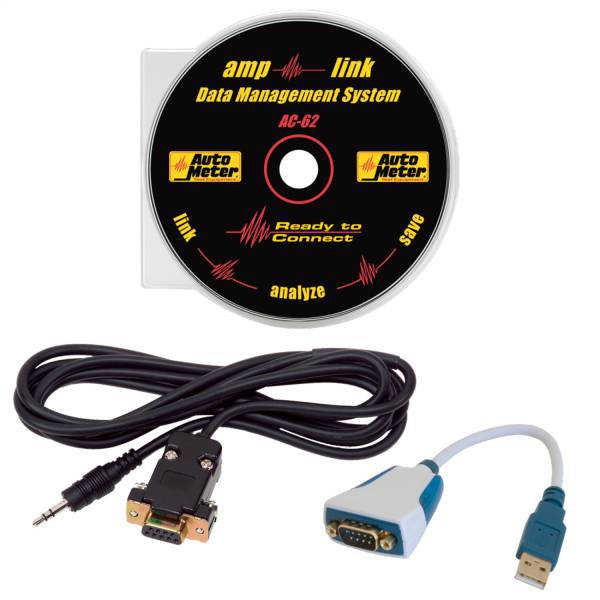 AutoMeter - AutoMeter AMP-LINK DATA DOWNLOAD SOFTWARE/CABLE KIT - AC-63