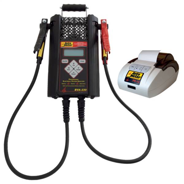 AutoMeter - AutoMeter BVA-230 Professional Grade Intelligent Hand Held Electrical System Analyzer Kit W/PR-12 PRINTER - BVA-230PR