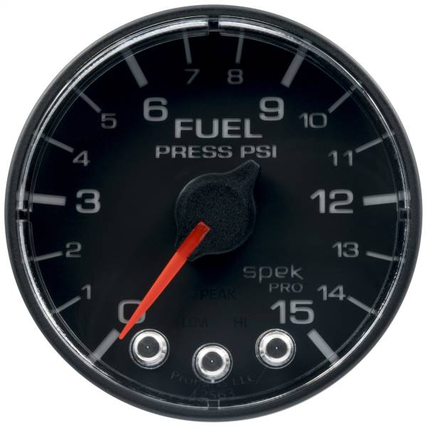 AutoMeter - AutoMeter 2-1/16in. FUEL PRESSURE,  0-15 PSI - P315324