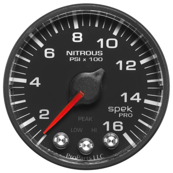 AutoMeter - AutoMeter 2-1/16in. NITROUS PRESSURE,  0-1600 PSI - P320328