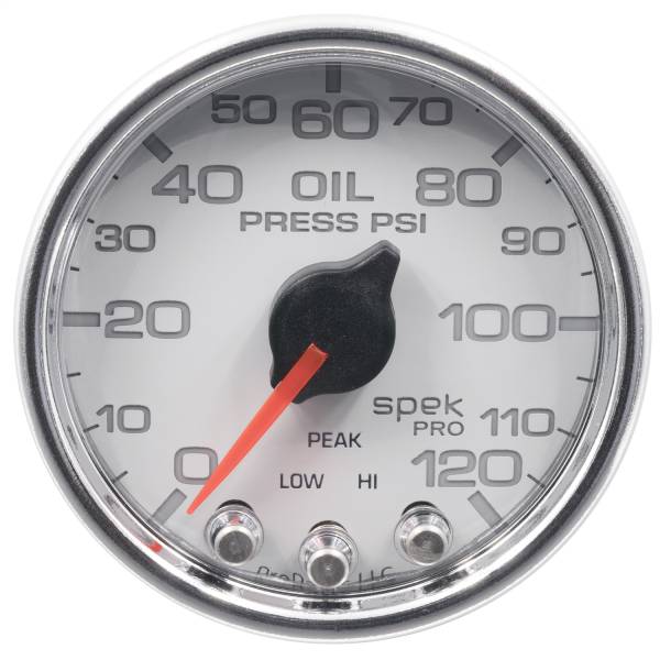 AutoMeter - AutoMeter 2-1/16in. OIL PRESSURE,  0-120 PSI - P32511