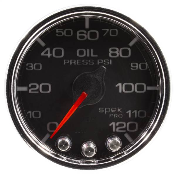 AutoMeter - AutoMeter 2-1/16in. OIL PRESSURE,  0-120 PSI - P32531