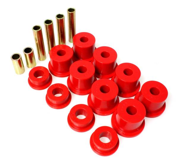 Energy Suspension - Energy Suspension Leaf Spring Bushing Set,  Red - 4.2121R