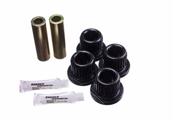 Energy Suspension - Energy Suspension Shackle Bushing Set,  Black - 4.2153G