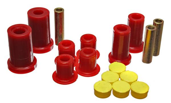 Energy Suspension - Energy Suspension Control Arm Bushing Set,  Red - 4.3158R