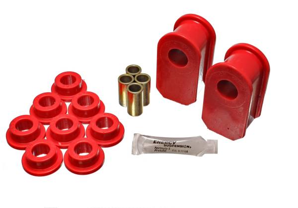 Energy Suspension - Energy Suspension Sway Bar Bushing Set,  Red - 4.5115R