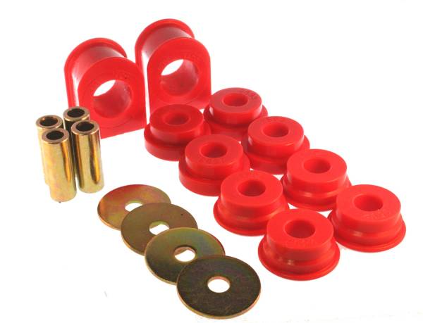 Energy Suspension - Energy Suspension Sway Bar Bushing Set,  Red - 4.5186R