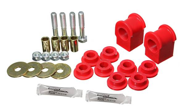 Energy Suspension - Energy Suspension Sway Bar Bushing Set,  Red - 4.5197R