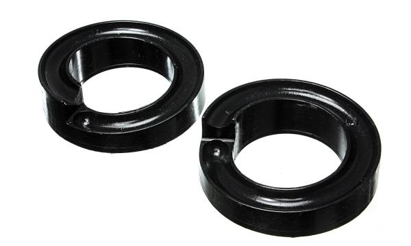 Energy Suspension - Energy Suspension Coil Spring Isolator Set,  Black - 4.6111G