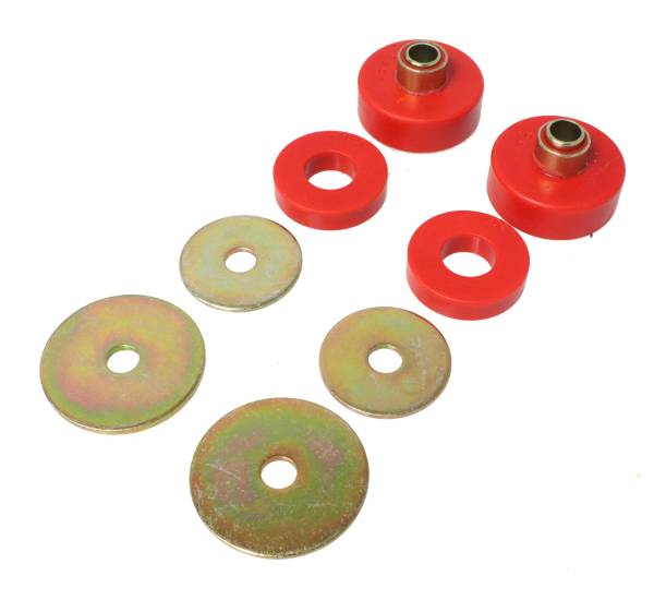 Energy Suspension - Energy Suspension Universal Mounts/Isolators,  Red - 9.4101R