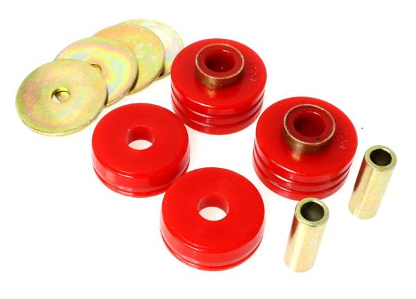 Energy Suspension - Energy Suspension Universal Mounts/Isolators,  Red - 9.4102R