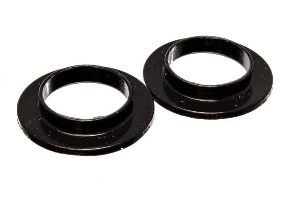 Energy Suspension - Energy Suspension Coil Spring Isolator Set,  Black - 9.6103G