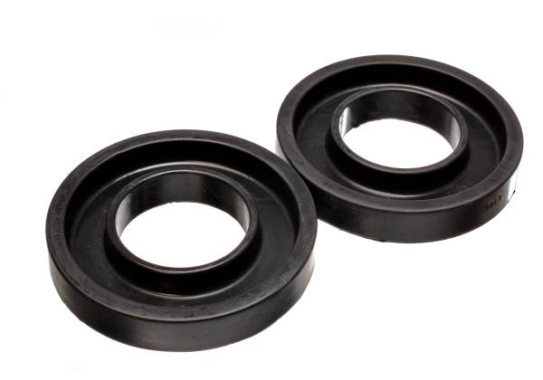 Energy Suspension - Energy Suspension Coil Spring Isolator Set,  Black - 9.6105G