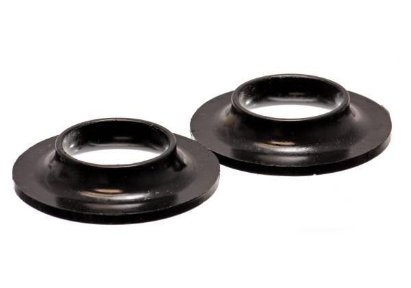 Energy Suspension - Energy Suspension Coil Spring Isolator Set,  Black - 9.6106G