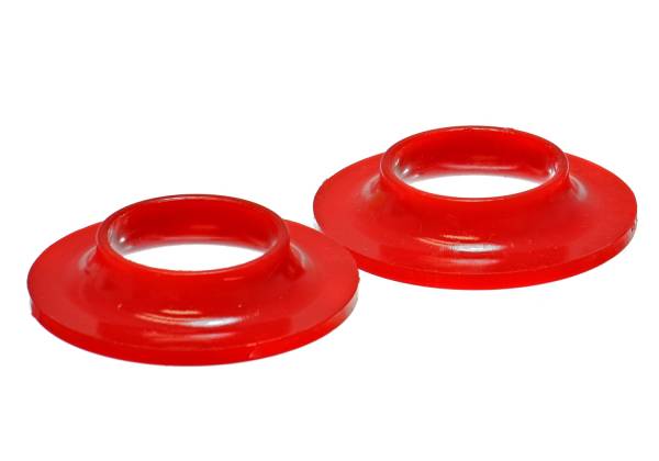 Energy Suspension - Energy Suspension Coil Spring Isolator Set,  Red - 9.6106R