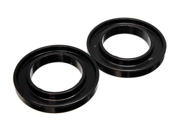 Energy Suspension - Energy Suspension Coil Spring Isolator Set,  Black - 9.6107G