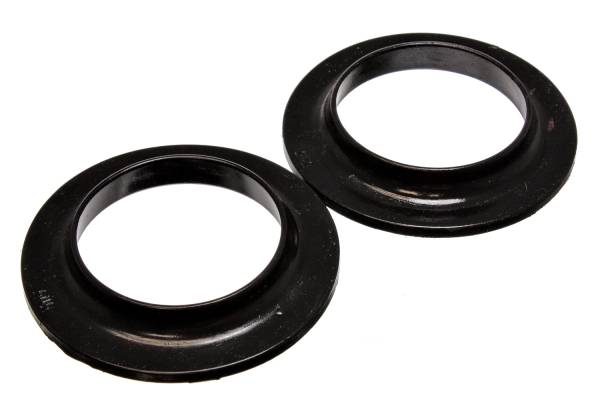 Energy Suspension - Energy Suspension Coil Spring Isolator Set,  Black - 9.6108G