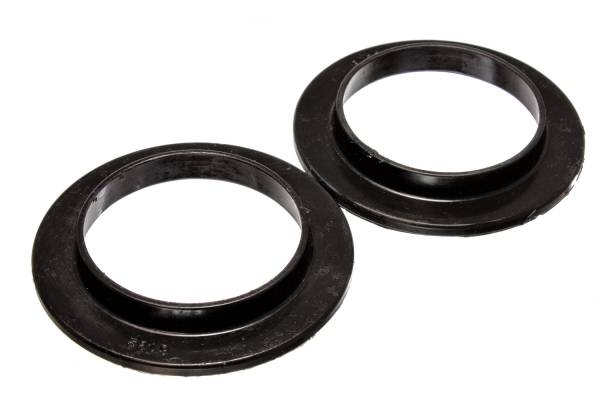 Energy Suspension - Energy Suspension Coil Spring Isolator Set,  Black - 9.6114G