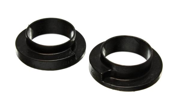 Energy Suspension - Energy Suspension Coil Spring Isolator Set,  Black - 9.6117G