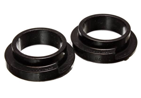 Energy Suspension - Energy Suspension Coil Spring Isolator Set,  Black - 9.6119G