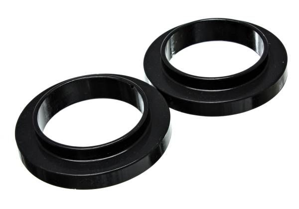 Energy Suspension - Energy Suspension Coil Spring Isolator Set,  Black - 9.6120G