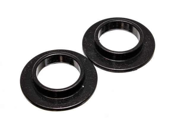 Energy Suspension - Energy Suspension Coil Spring Isolator Set,  Black - 9.6121G